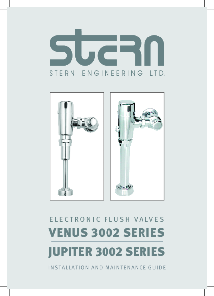 Venus3002 and Jupiter3002 - Installation Guide