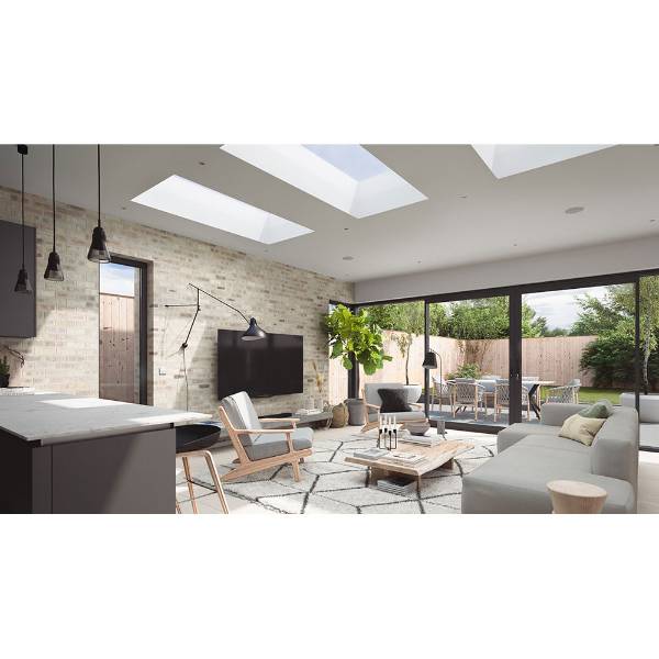 Flat glass roof light / roof window / trade skylight