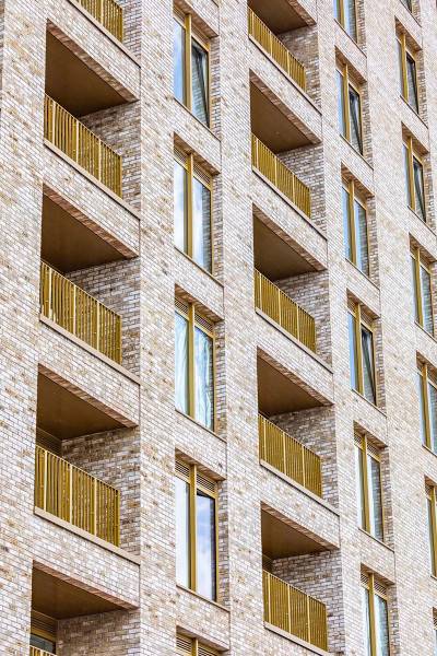 Balcony Cladding at The Astley, Manchester