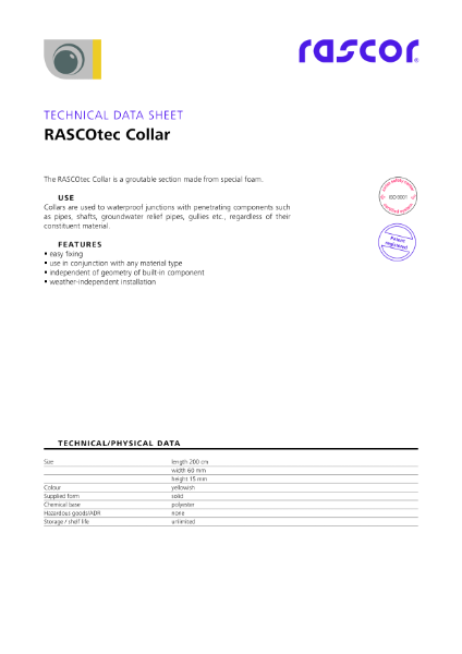 RASCOtec Collar TDS
