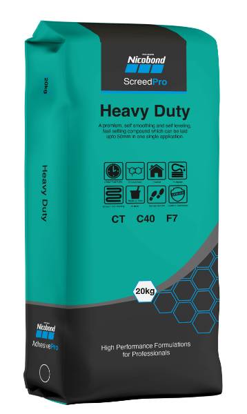 Nicobond ScreedPro Heavy Duty - Smoothing Compound