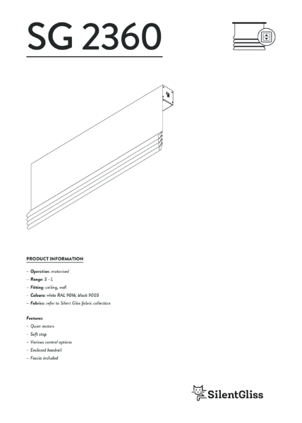 SG 2360 - Data Sheet