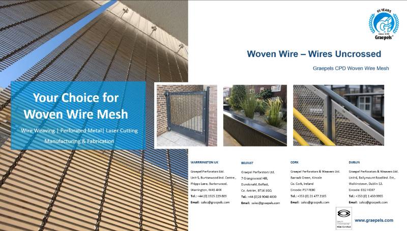 Woven Wire Mesh : One Weave at a Time