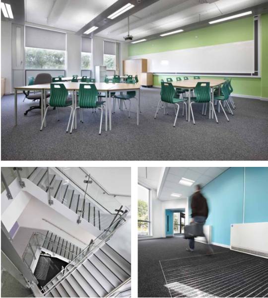 Carpet, Matting & Stair Edgings - Walkden High School Case Study