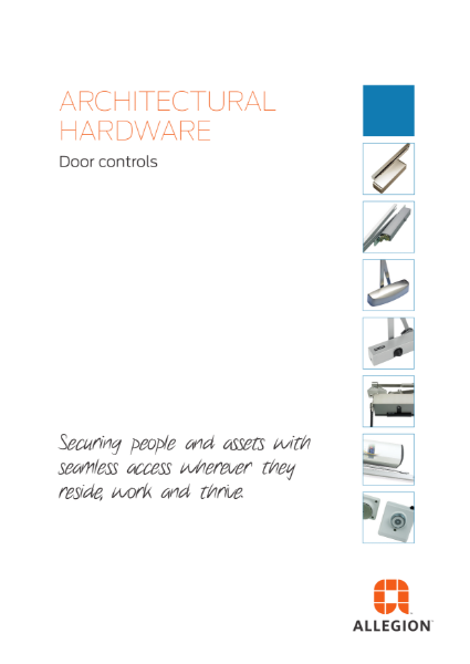 Allegion Cam Action Closers