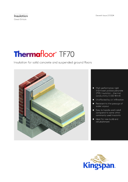 Thermafloor TF70 Brochure