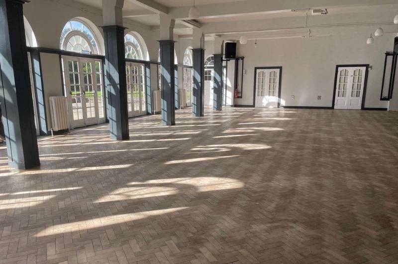 Rowheath Pavillion Wood Floor Renovation