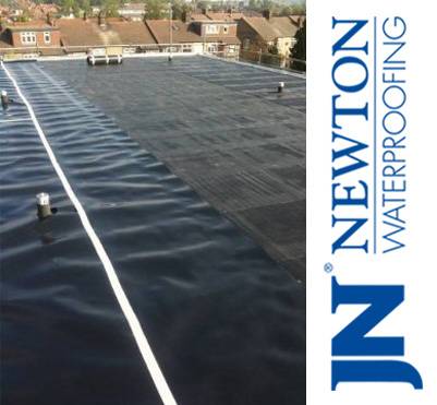 Puncture Resistant Root Barrier Membrane - Newton NewSeal 409 To Eliminate Root Penetration - Puncture Resistant Root Barrier Membrane