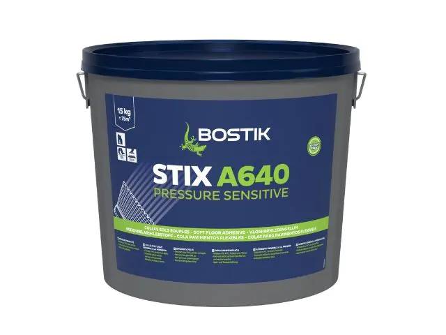Bostik A640 Pressure Sensitive Flooring Adhesive - Acrylic dispersion flooring adhesive
