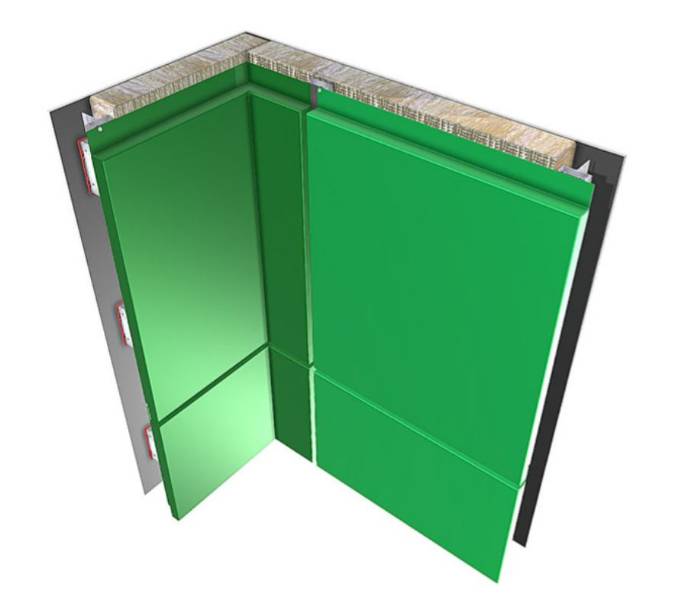 CGL Hook-On Rainscreen - Cladding System