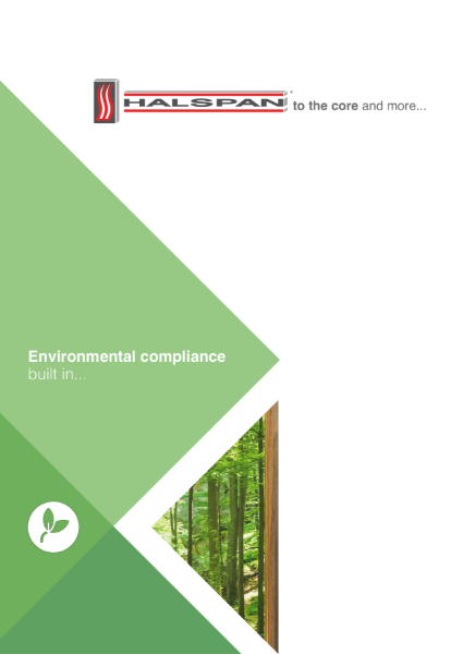 Environmental compliance built in...