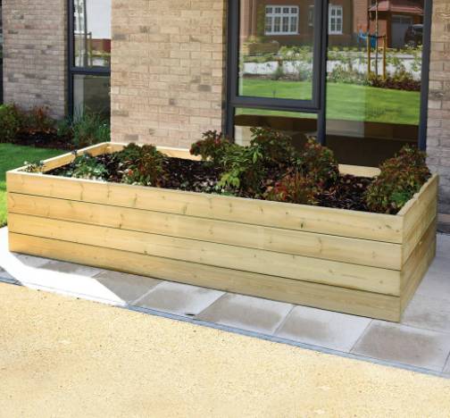 Longley Timber Planter