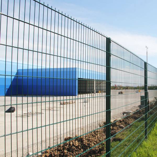Post, wire and mesh fence systems