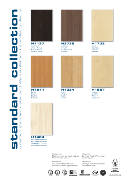 MG100 53dB to 58dB Standard laminate Swatch