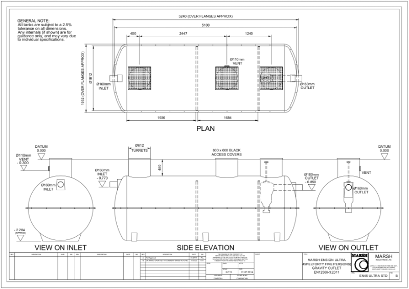 ENSIGN ULTRA EN 45 PE - STD RISER (Rev.B)