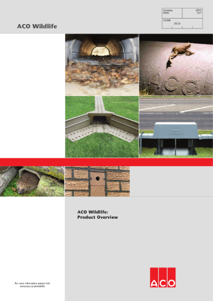 Wildlife Product Overview brochure