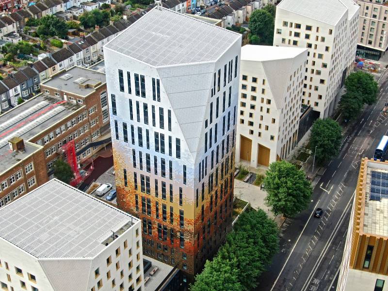 Goldstone hall, Mithras Student Village, Moulsecoomb campus, Brighton University