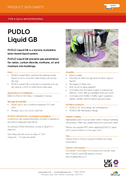 PUDLO Liquid GB Datasheet