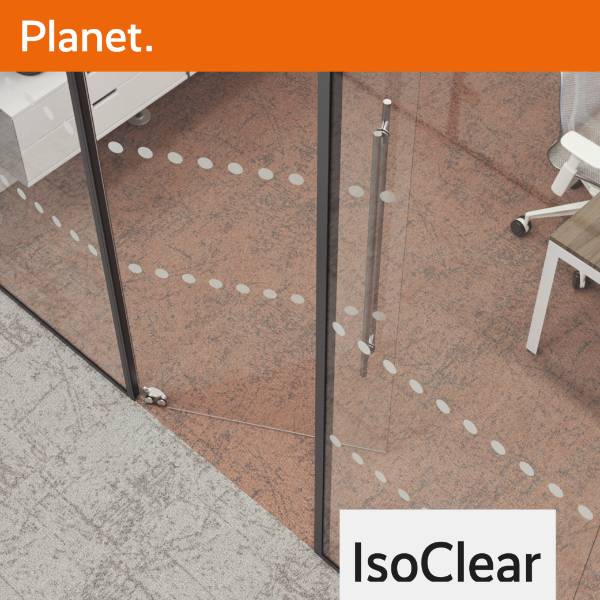 IsoClear Frameless Glass Door