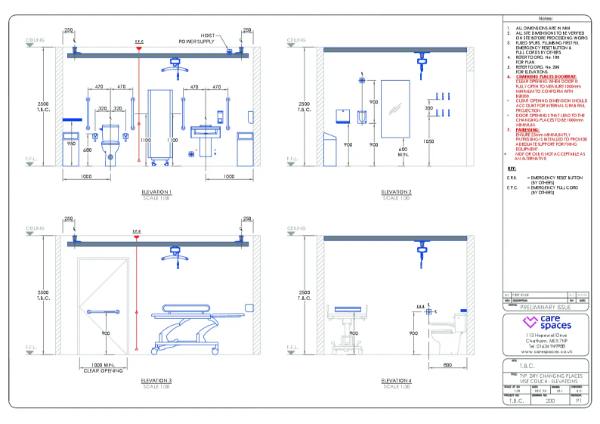 CareSpaces - Dry CPT - Visit Couch - Elevations