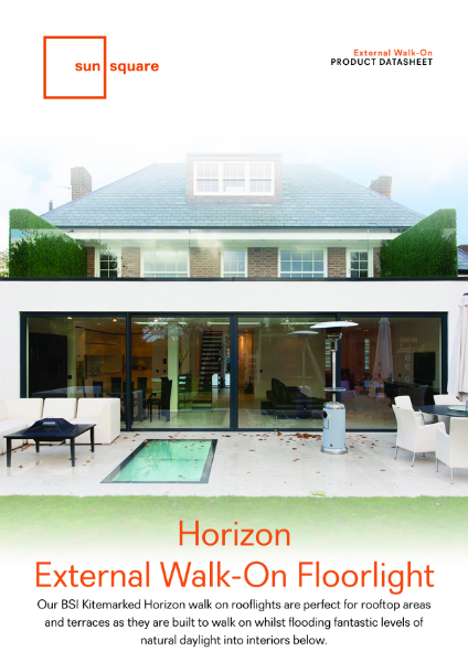 Horizon External Walk-On Glass: Product Datasheet