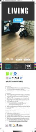 10mm Living Aqua Installation Instructions