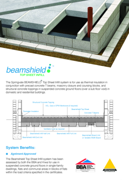 Beamshield Top Sheet Infill Flyer