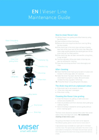 Vieser Line Maintenance Guide