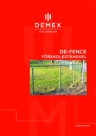 De-Fence Forskolestangsel