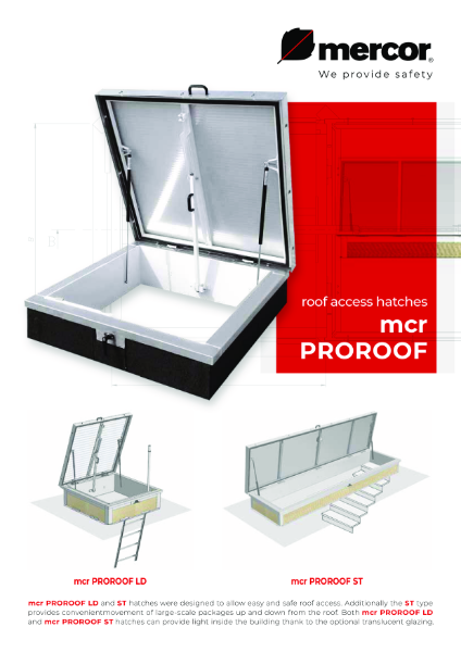 roof access hatches mcr PROROOF