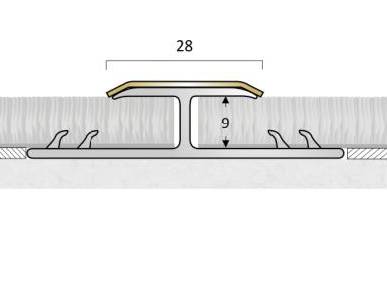 FAB - Stainless Steel and Brass - Floor Threshold Strips