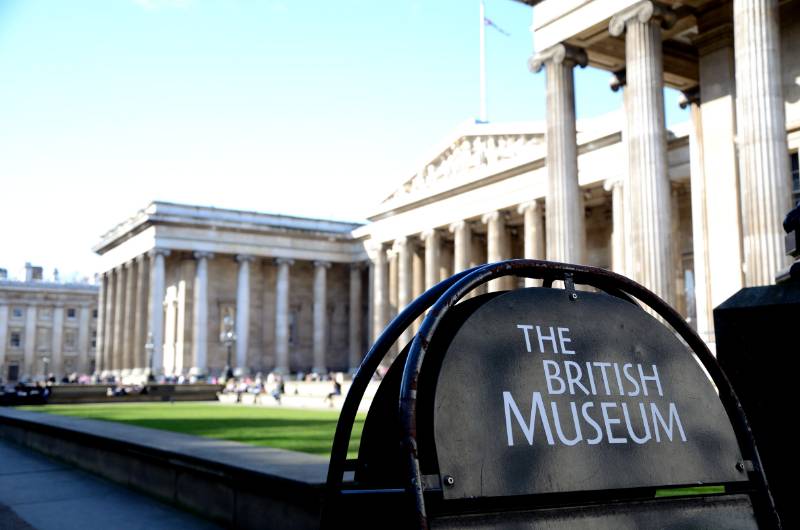 The British Museum, London. Fire Curtains