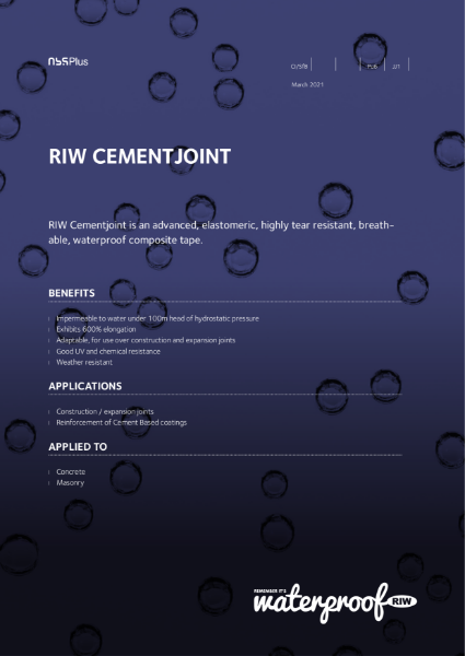 RIW Cementjoint