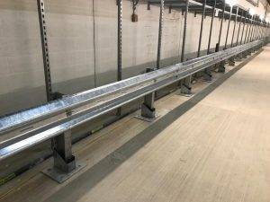 Floor Mounted - Flexi Post, Limited Deflection Armco Barrier - Vehicle Restraint System