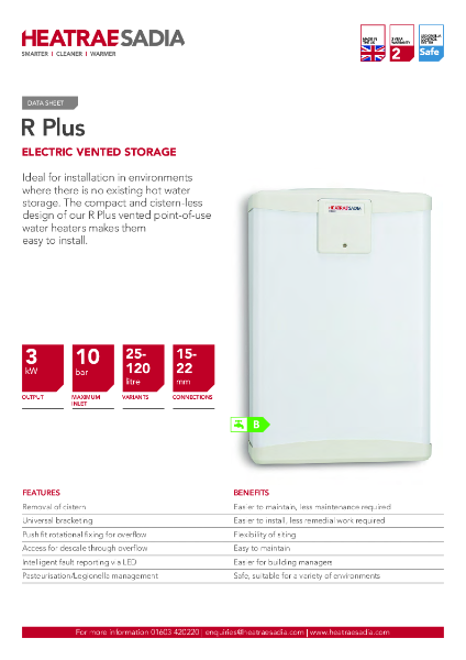 RPlus Technical Data sheet