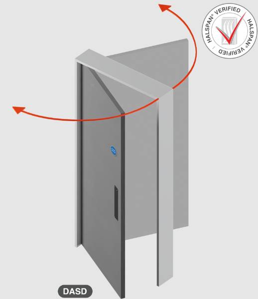 Halspan DS3000-DASD | Internal Timber Door System - Double Acting Single Door