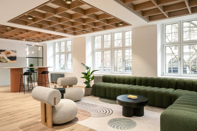 MAXISLAT® WAFFLE GRID FR - Fire Rated Acoustic Beam System