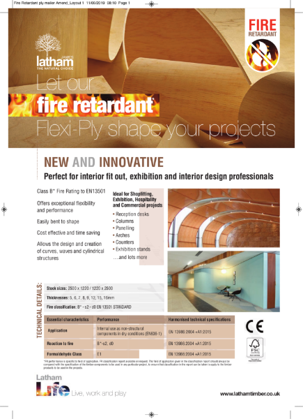 Flexi Ply Fire Retardant Panel