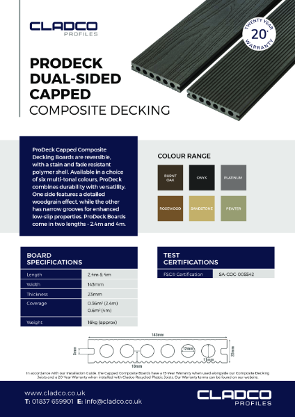 ProDeck Decking Board