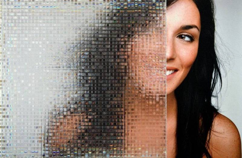 SX-1462 Cut Glass Pixels - Window Film