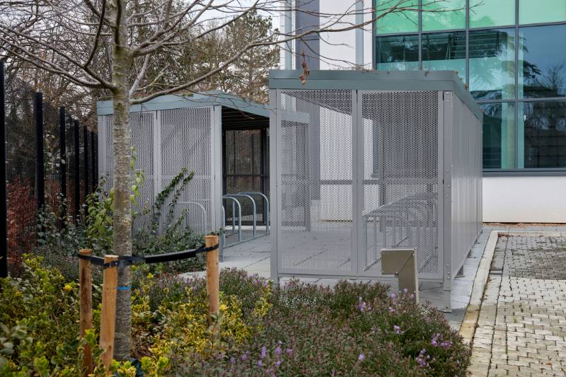 Cycle Storage Installation, Hayes Business Park