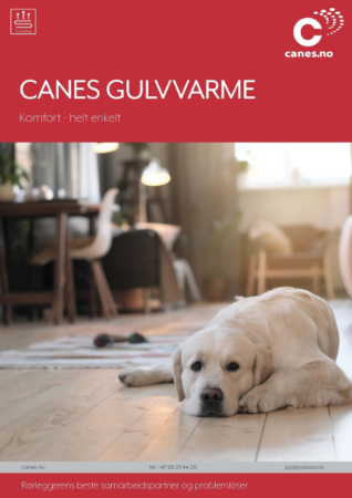 Brosjyre Canes Gulvvarme
