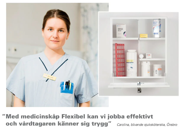 Medicinskåp Flexibel