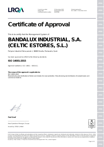 ISO 14001 Environmental Management Systems