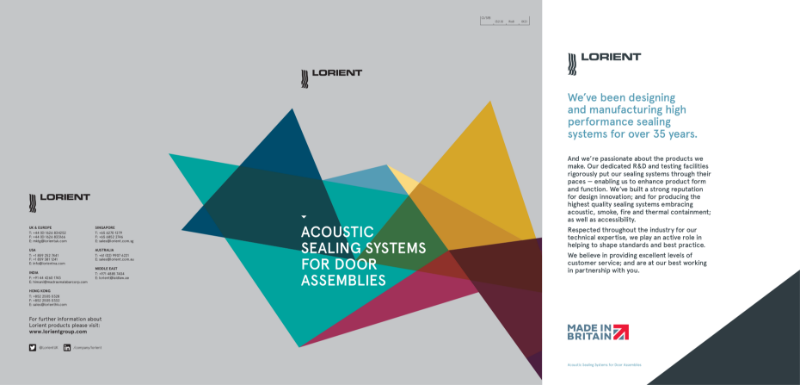 Lorient Acoustic Seals Brochure