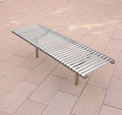 Weyburn Stainless Steel Bench