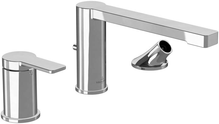 Architectura Three-hole Bath&nbsp;Rim Mixer TVT103001000