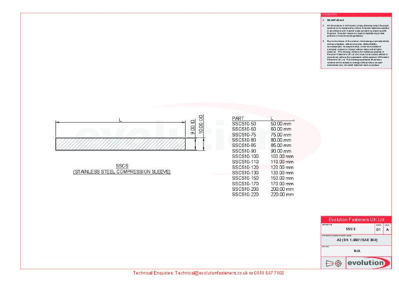 SSCS-A - SSCS Range Drawing
