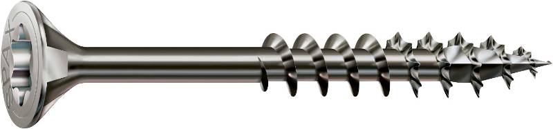 SPAX A2 Grade Stainless Steel Partial Thread Flat Countersunk Head Timber Construction Screws