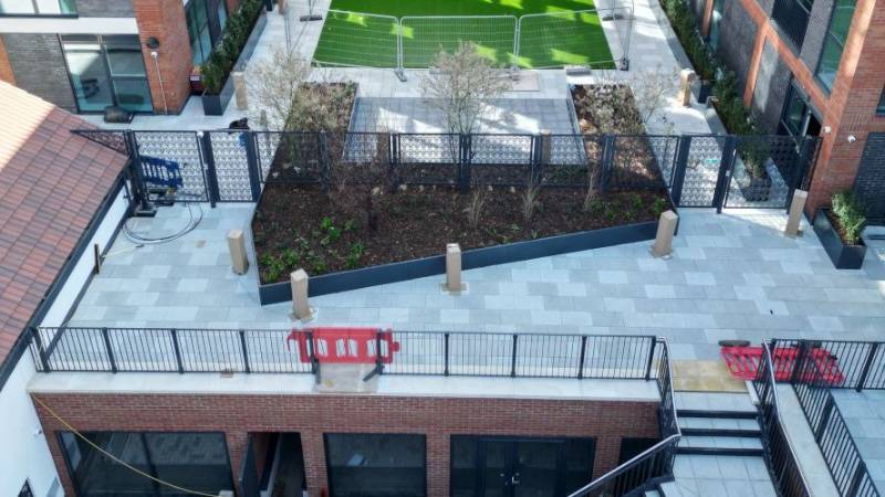 Old Brewery, Bristol – Class A Fire-Rated Paving System